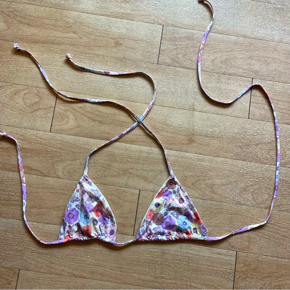 Frankie’s Mariposa Triangle Bikini Top - Picture 2 of 5
